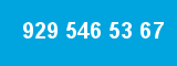 929 546 53 67